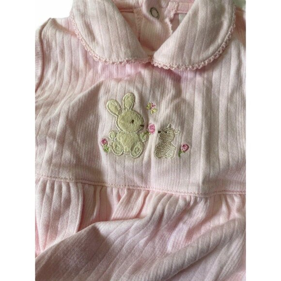 Child of Mine Baby Girls Pink One Piece Size S 8-11 lb - Picture 7 of 12